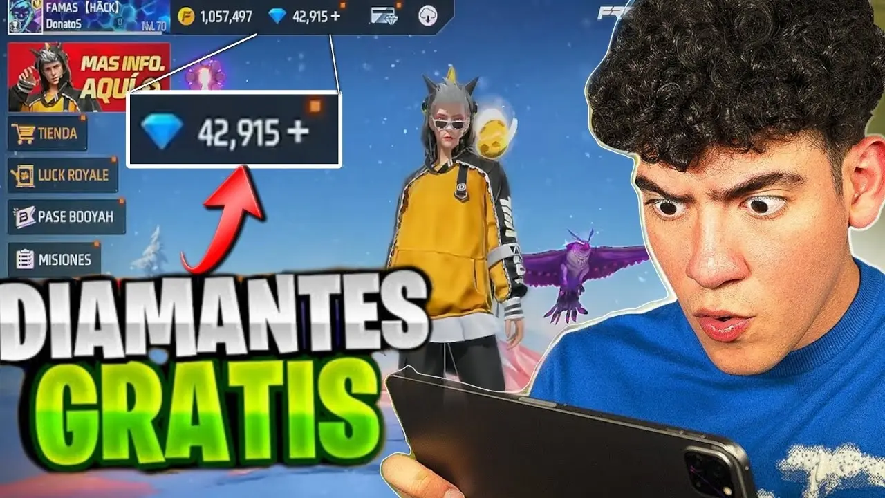 Conseguir Diamantes GRATIS en Free Fire